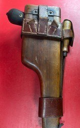 German Mauser Broomhandle 7.63x25mm C96, Original Stock. Holster. Excellent condition - 19 of 20