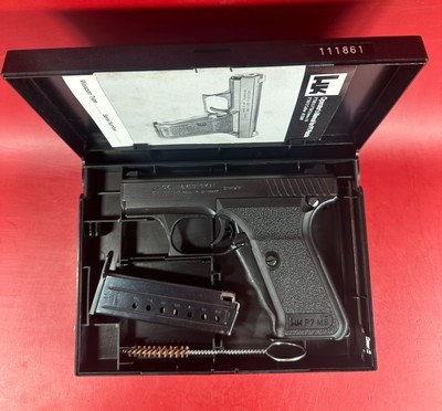 1994 Heckler & Koch HK P7 M8 9mm 2 mags. H&K. Rare. LNIB P7M8