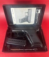 1992 Heckler & Koch HK P7 M8 9mm 2 mags. H&K. Rare. LNIB P7M8