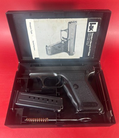 1992 Heckler & Koch HK P7 M8 9mm 2 mags. H&K. Rare. LNIB P7M8