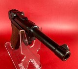 WWII 1938 German DWM Mauser Luger Pistol P08 9mm Excellent Condition - 4 of 14