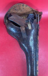 WWI 1917 DWM P08 Artillery Luger STOCK HOLSTER TOOLS 9mm Excellent MATCHING - 17 of 20