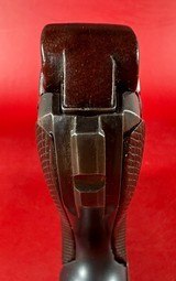 WWI 1915 DWM P08 Artillery Luger STOCK TOOLS 2 MAGS 9mm Excellent MATCHING - 10 of 16