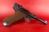 WWII 1937 Mauser BYF P08 Luger 9mm. Excellent condition. - 2 of 14