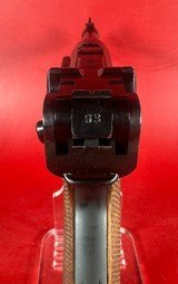 WWII 1937 Mauser BYF P08 Luger 9mm. Excellent condition. - 5 of 14