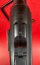 WWI 1916 DWM Luger P08 9mm Luger. Holster. 2 mags. Tool. Excellent - 5 of 19