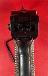 WWII 1937 Mauser BYF P08 Luger 9mm. Holster. 2 mags. Excellent condition - 6 of 19