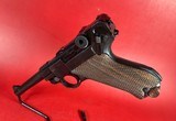 WWII 1937 Mauser BYF P08 Luger 9mm. Holster. 2 mags. Excellent condition - 2 of 19