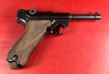 WWII 1937 Mauser BYF P08 Luger 9mm. Holster. 2 mags. Excellent condition - 15 of 19