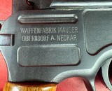 German Mauser Broomhandle 7.63x25mm C96, Stock Holster. Excellent Condition - 13 of 17 German Mauser Broomhandle 7.63x25mm C96, Stock Holster. Excellent Condition - 13 of 17