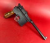 German Mauser Broomhandle 7.63x25mm C96, Stock Holster. Excellent Condition - 3 of 17 German Mauser Broomhandle 7.63x25mm C96, Stock Holster. Excellent Condition - 3 of 17