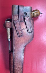 German Mauser Broomhandle 7.63x25mm C96, Stock Holster. Excellent Condition - 16 of 17 German Mauser Broomhandle 7.63x25mm C96, Stock Holster. Excellent Condition - 16 of 17