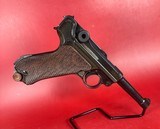 WWI German Army DWM Luger Pistol P08 9mm. Excellent Condition - 2 of 13