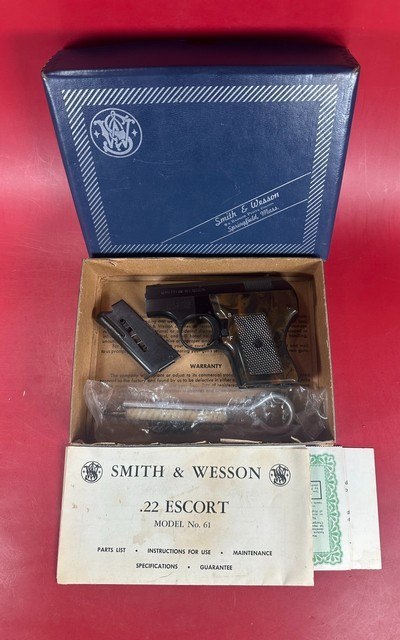 Smith & Wesson S&W 61 2 Escort .22 LR 2
BBL Excellent Condition