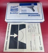 GERMAN MAUSER PARABELLUM LUGER P08 9mm Luger 6