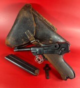 WWI 1914 German DWM Luger Pistol P08 9mm Excellent Condition