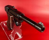 WWI 1914 German DWM Luger Pistol P08 9mm Excellent Condition - 5 of 16