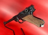 WWII 1938 Mauser S/42 P08 Luger 9mm. Excellent condition.