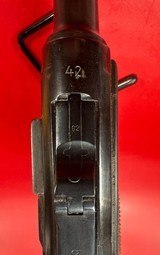 WWII 1942 Mauser P08 Luger BYF 9mm. Matching. Full Rig Excellent condition - 6 of 16