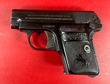 1919 Colt M1908 Vest Pocket Hammerless .25 ACP Excellent Condition - 10 of 12