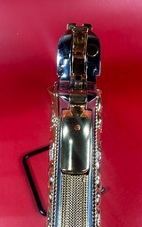 NIB Colt 1911 Government. Engraved, Gold Plated .38 Super. Stunning. - 4 of 16