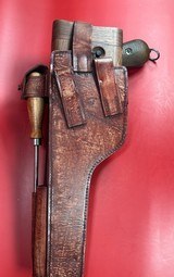 German Mauser Broomhandle 7.63x25mm C96, Stock Holster. Excellent Condition - 15 of 16