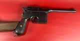 German Mauser Broomhandle 7.63x25mm C96, Stock Holster. Excellent Condition - 12 of 16
