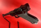 WWII 1942 Mauser BYF P08 Luger 9mm. Matching. Excellent condition.