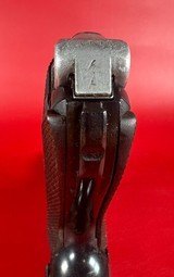 WWII 1942 Mauser BYF P08 Luger 9mm. Matching. Excellent condition. - 10 of 15