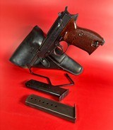WWII 1943 WALTHER P38 CYQ Spreewerk. 2mag 9mm Holster. Excellent condition
