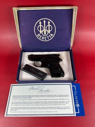 Beretta 950 B Minx Jetfire 22 short. TIP UP Barrel. Excellent condition