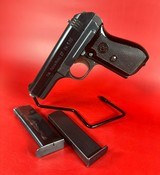 WW2 German MARKED CZ Model 27. 7.65mm 2 mags. Excellent Condition. vz.27