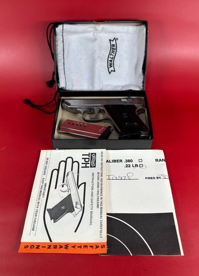 Super Rare Walther Interarms Model TPH Stainless .22 LR Excellent Condition