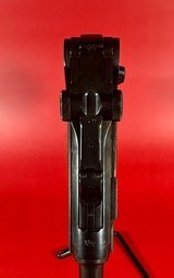 WWII 1942 Mauser P08 Luger BYF 9mm. Matching. Full Rig Excellent condition - 4 of 16