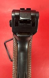 WWII 1942 Mauser P08 Luger BYF 9mm. Matching. Full Rig Excellent condition - 5 of 16
