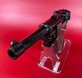 WWII 1942 Mauser P08 Luger BYF 9mm. Matching. Full Rig Excellent condition - 7 of 16