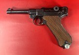 WWII 1942 Mauser P08 Luger BYF 9mm. Matching. Full Rig Excellent condition - 12 of 16
