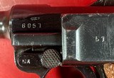 WWII 1937 Mauser P08 Luger 9mm. Matching. Excellent condition. - 11 of 15