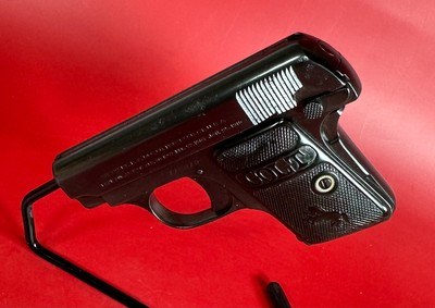 1914 Colt M1908 Vest Pocket Hammerless .25 ACP Excellent Condition