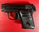 1914 Colt M1908 Vest Pocket Hammerless .25 ACP Excellent Condition - 11 of 12