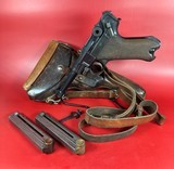 WWI 1917 German DWM Luger Pistol P08 9mm. All Matching. Excellent Condition