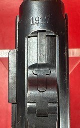 WWI 1917 German DWM Luger Pistol P08 9mm. All Matching. Excellent Condition - 9 of 19