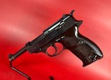 WWII GERMAN 1941 Walther P38 AC41 9mm. Holster Excellent Condition - 2 of 18