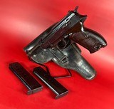 WWII GERMAN 1941 Walther P38 AC41 9mm. Holster Excellent Condition