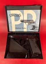 WALTHER PP 7.65MM (32 ACP) BLUED W/PLASTIC GRIPS. Excellent Condition