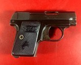 1916 Colt M1908 Vest Pocket Hammerless .25 ACP Excellent Condition - 10 of 12