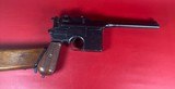 German Mauser Broomhandle 7.63x25mm C96, Stock Holster. Excellent Condition - 13 of 17