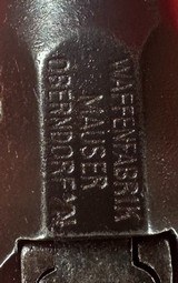 German Mauser Broomhandle 7.63x25mm C96, Stock Holster. Excellent Condition - 8 of 17