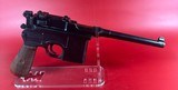 German Mauser Broomhandle 7.63x25mm C96, Stock Holster. Excellent Condition - 2 of 17