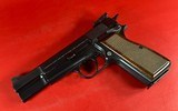 1992 Belgium Browning Hi power, 9mm, 2 mags, Excellent condition. - 2 of 13